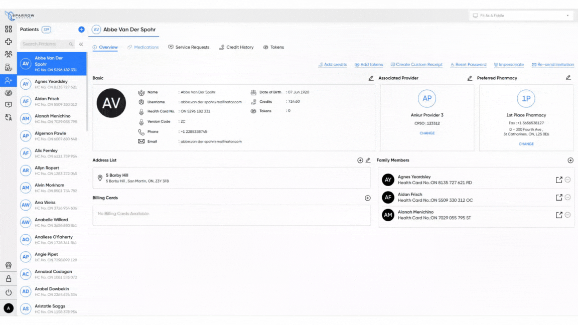 UI improvements for Connected account